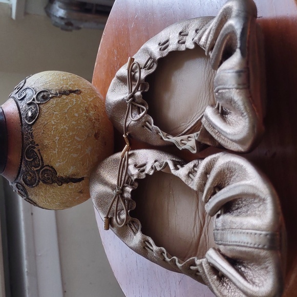 ~Aerin gold ballerina flats~ - Picture 4 of 5